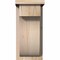 Ekena Millwork Del Monte Smooth Corbel w/Backplate, Douglas Fir, 7 1/2"W x 8"D x 16"H COR08X08X16DEL01SDF - alternate 4